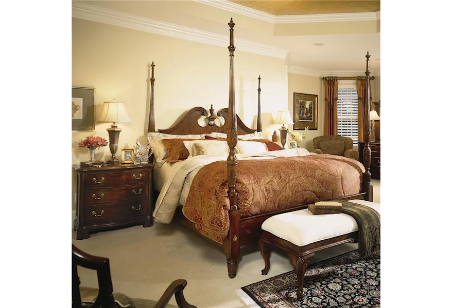 Cherry Grove 45th King Bedroom Group by American Drew at Esprit Decor Home Furnishings
